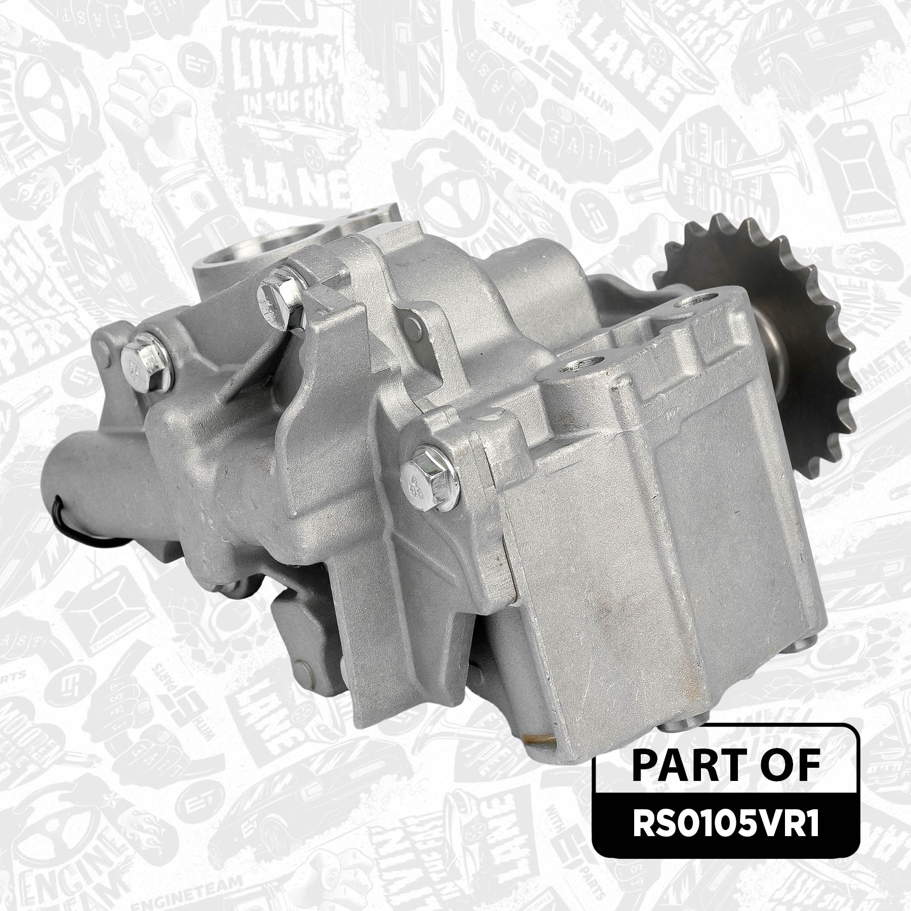 Chain Kit, oil pump drive