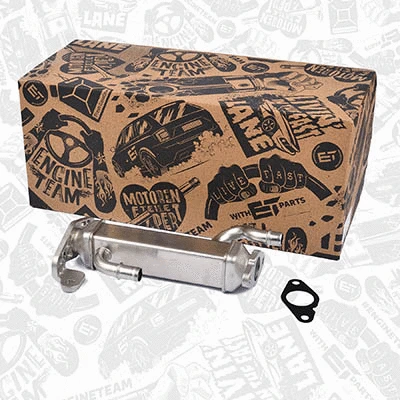 Cooler, exhaust gas recirculation