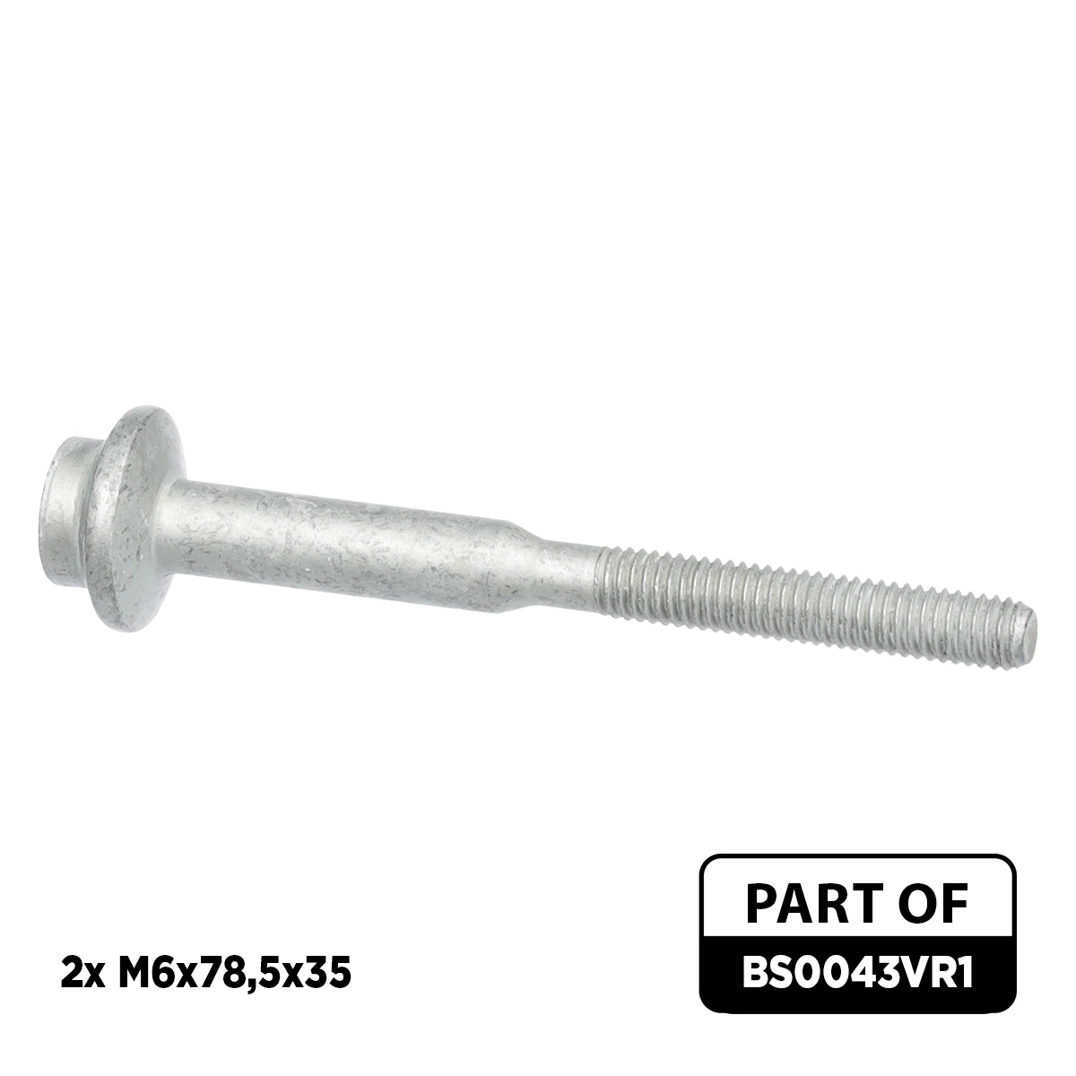 Screw, injection nozzle holder
