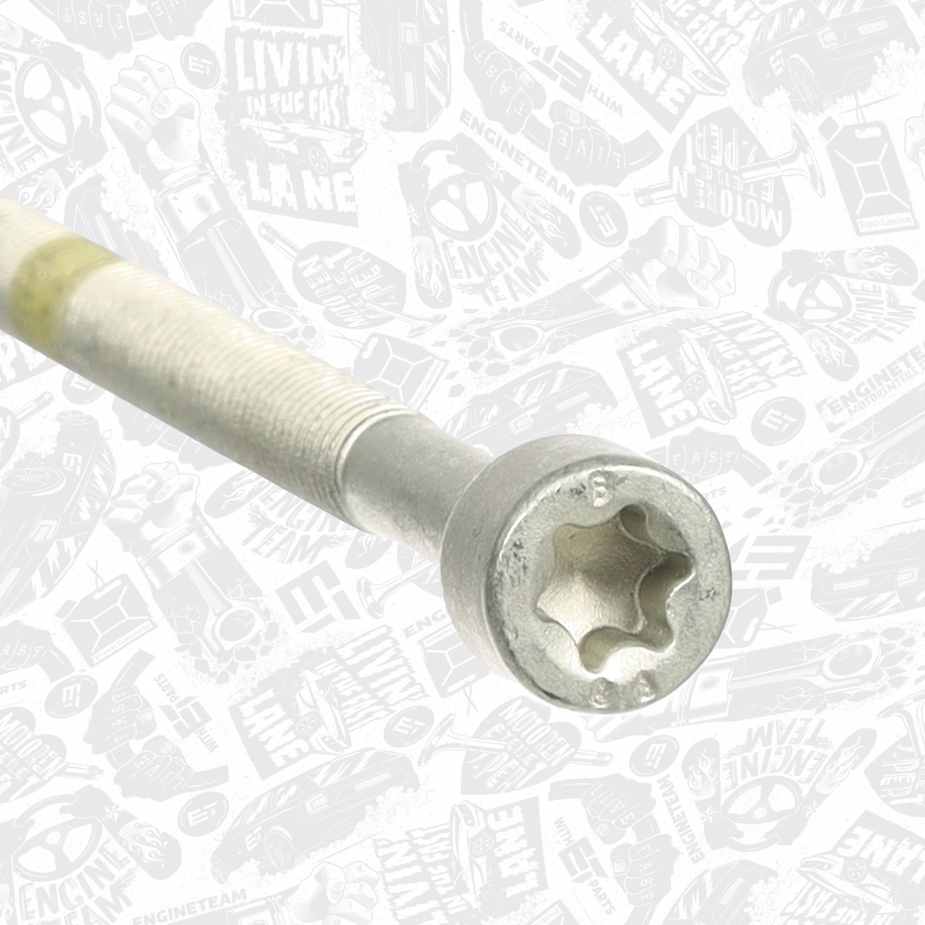 Screw, injection nozzle holder