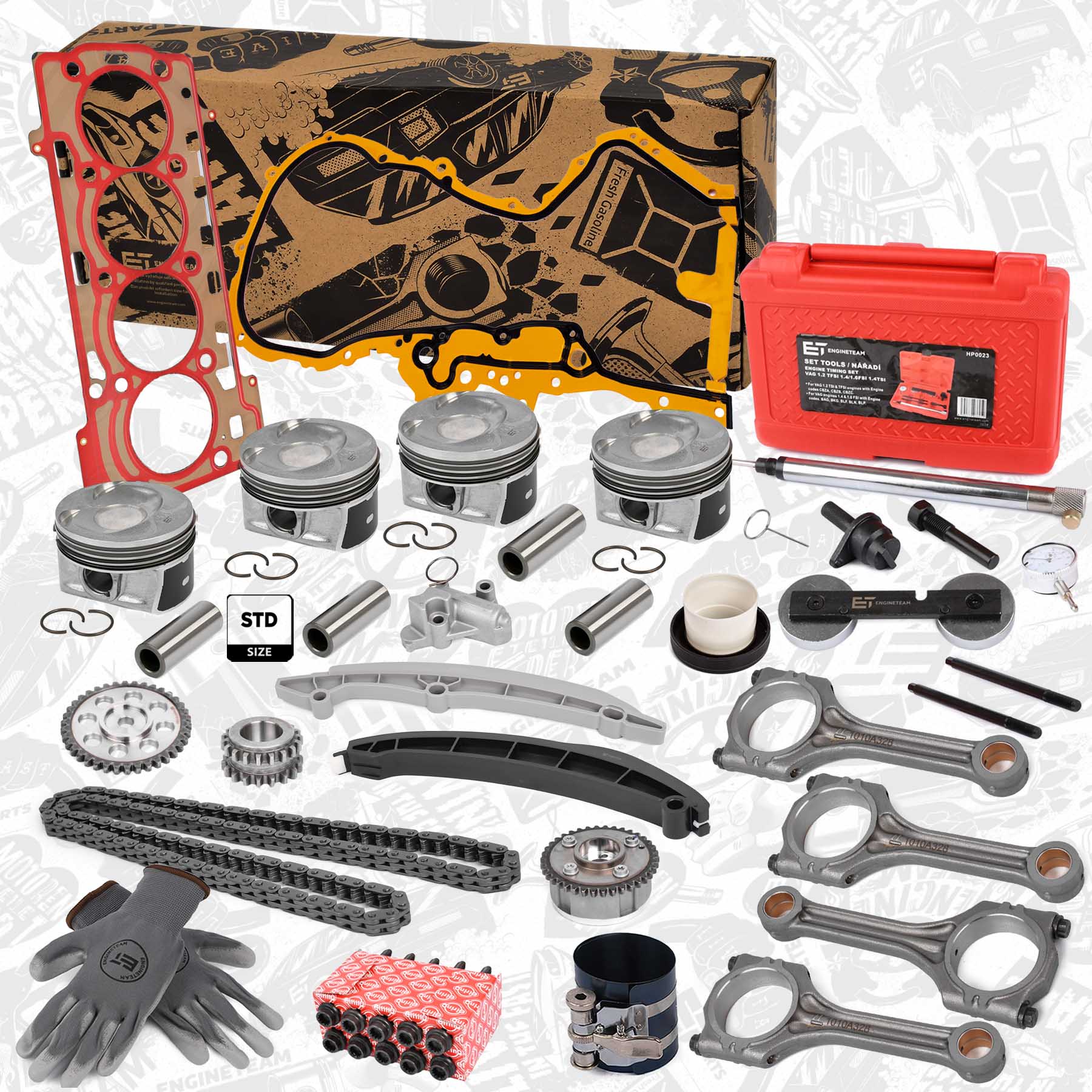 Piston Set (PM004800ETVR4)