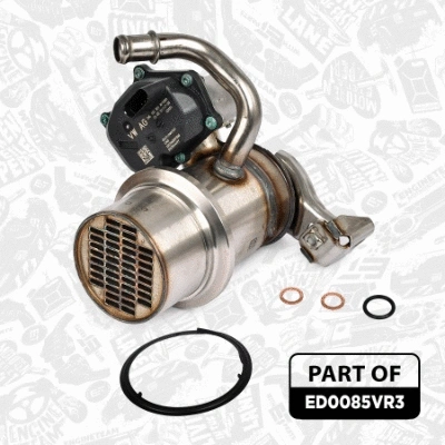 Cooler, exhaust gas recirculation