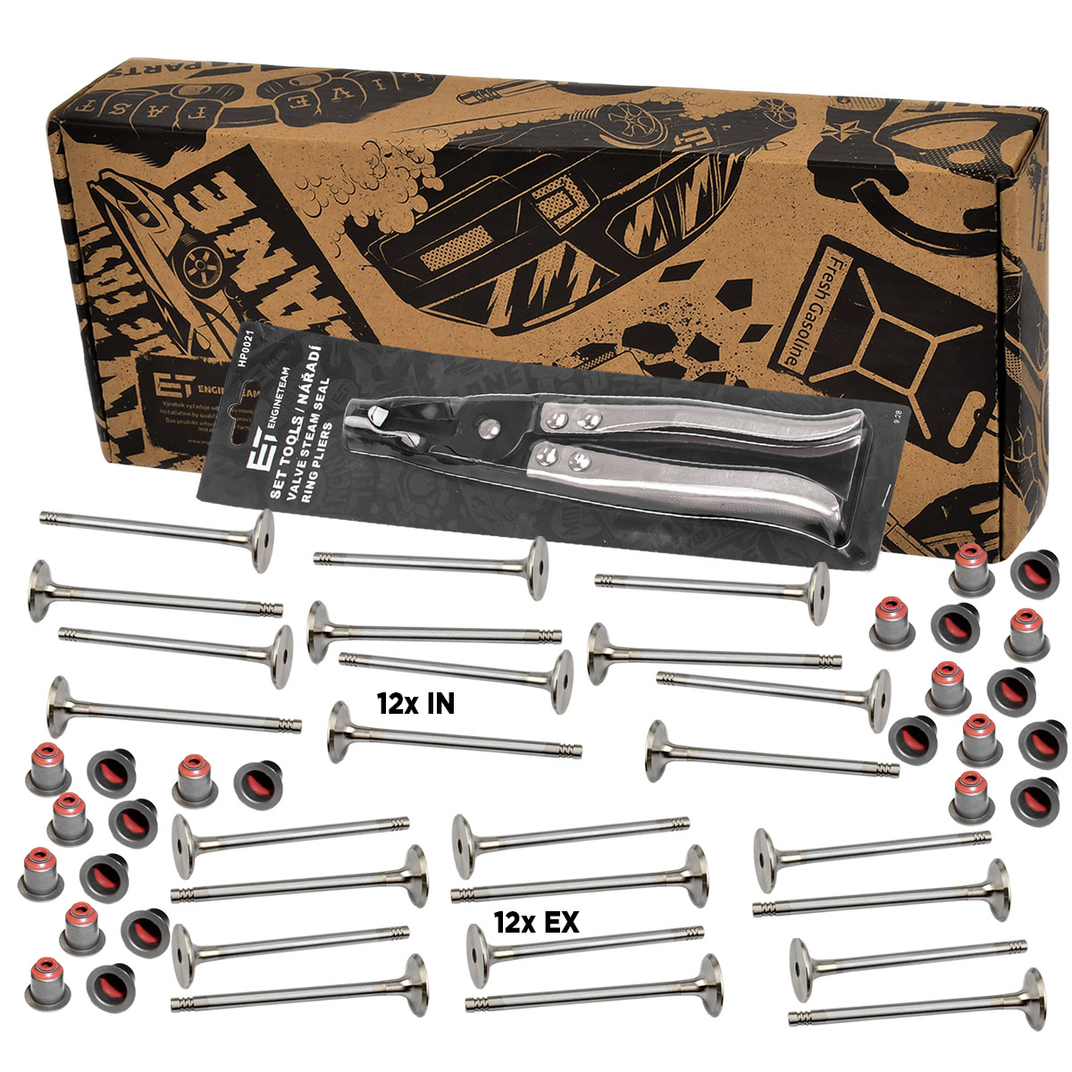 Valve Kit, intake/exhaust valve (VS0028VR1)