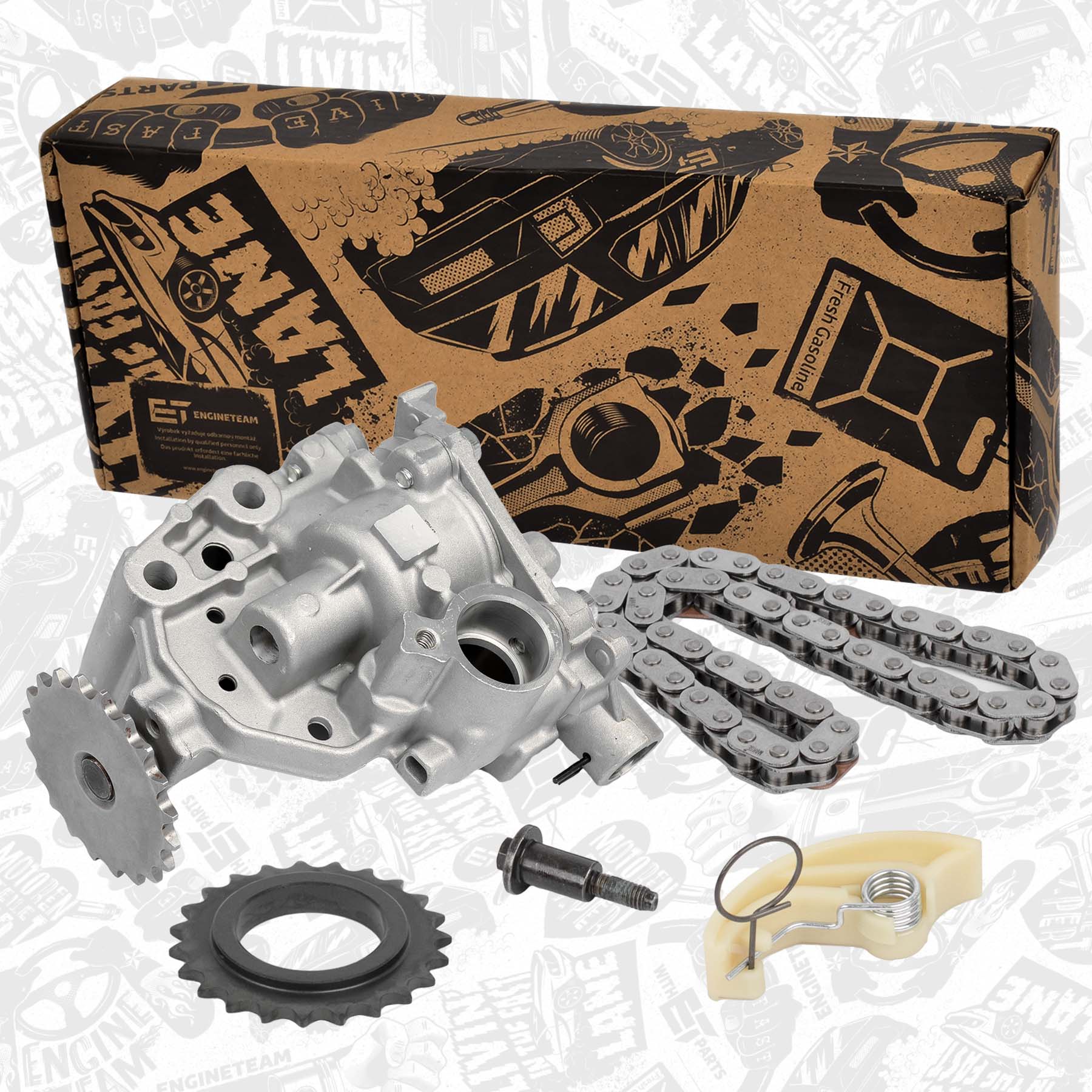 Chain Kit, oil pump drive