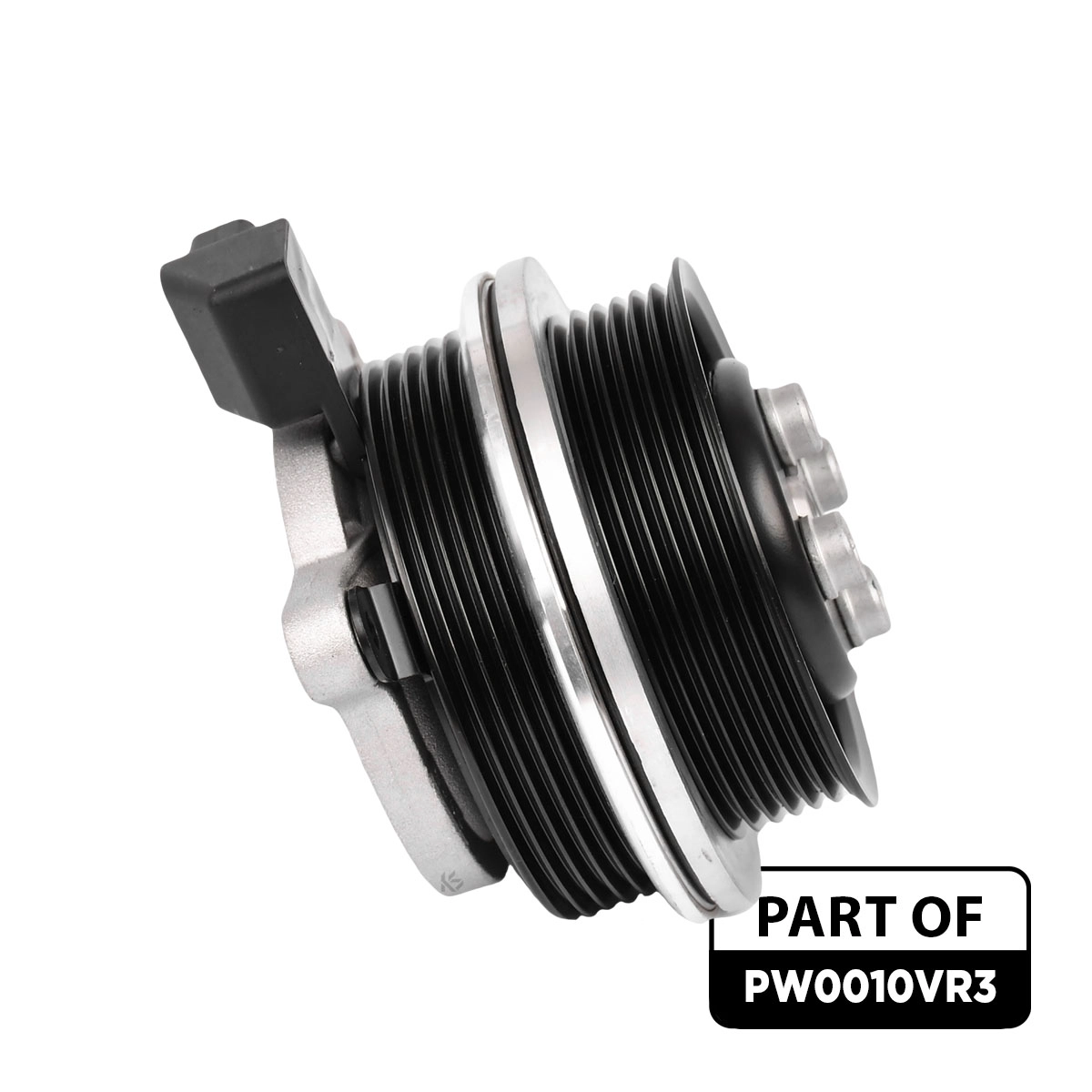Water Pump + V-Ribbed Belt Kit