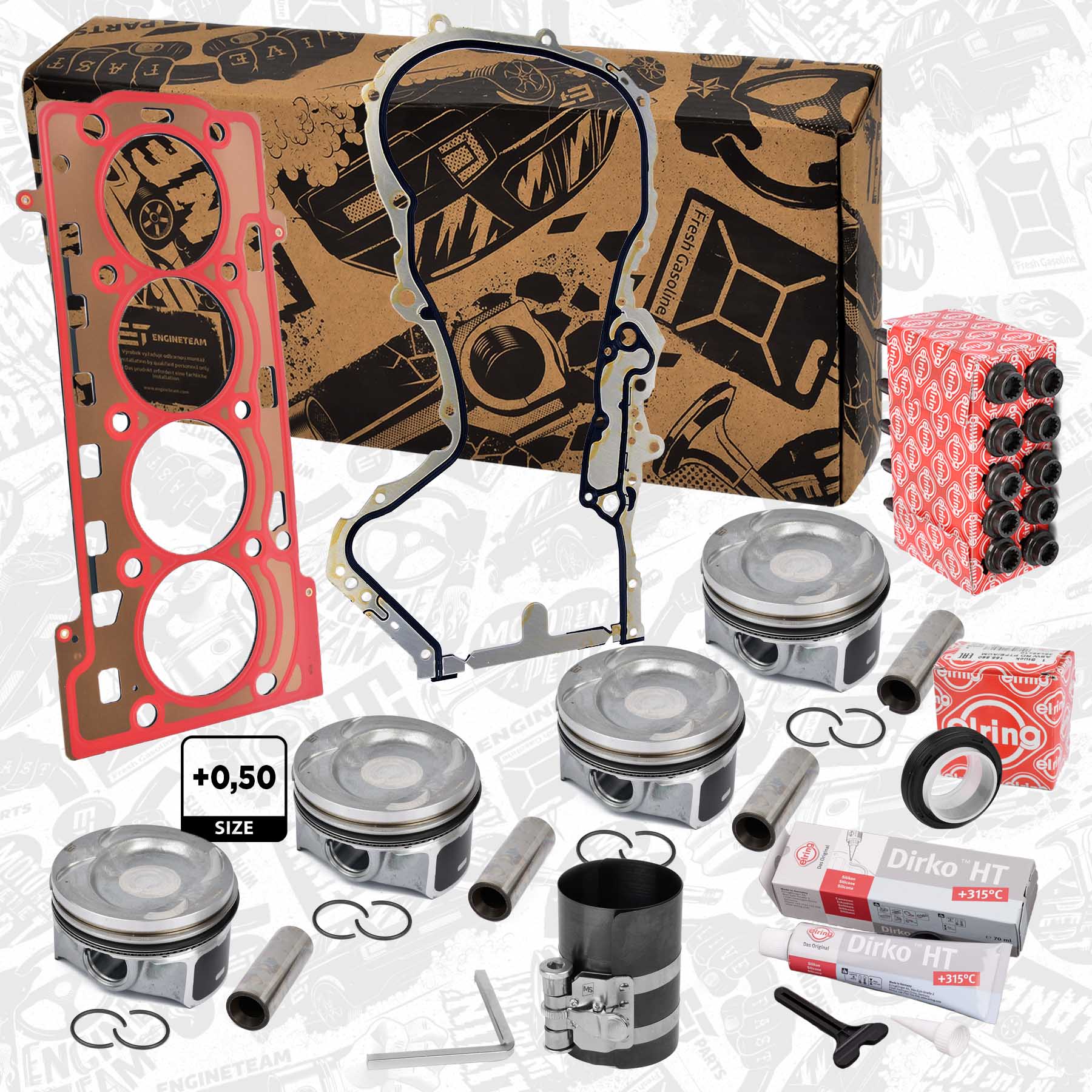 Piston Set (PM009750ET)