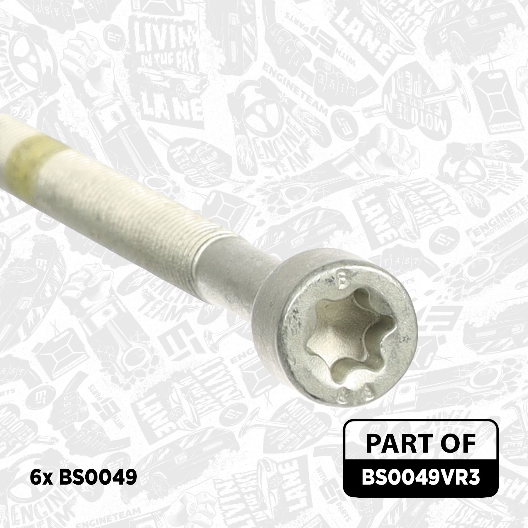 Screw, injection nozzle holder