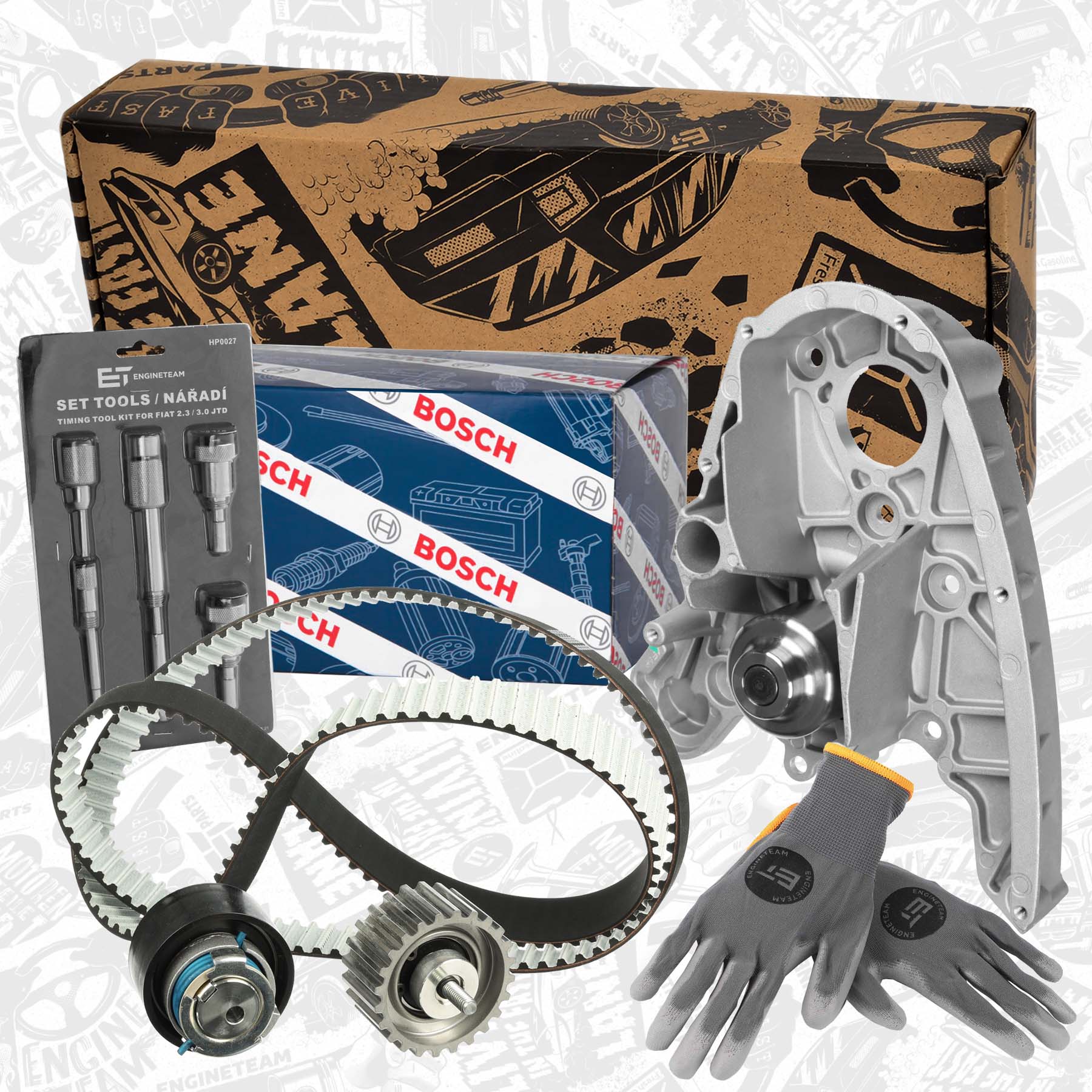 Water Pump & Timing Belt Kit (RM0025VR1)