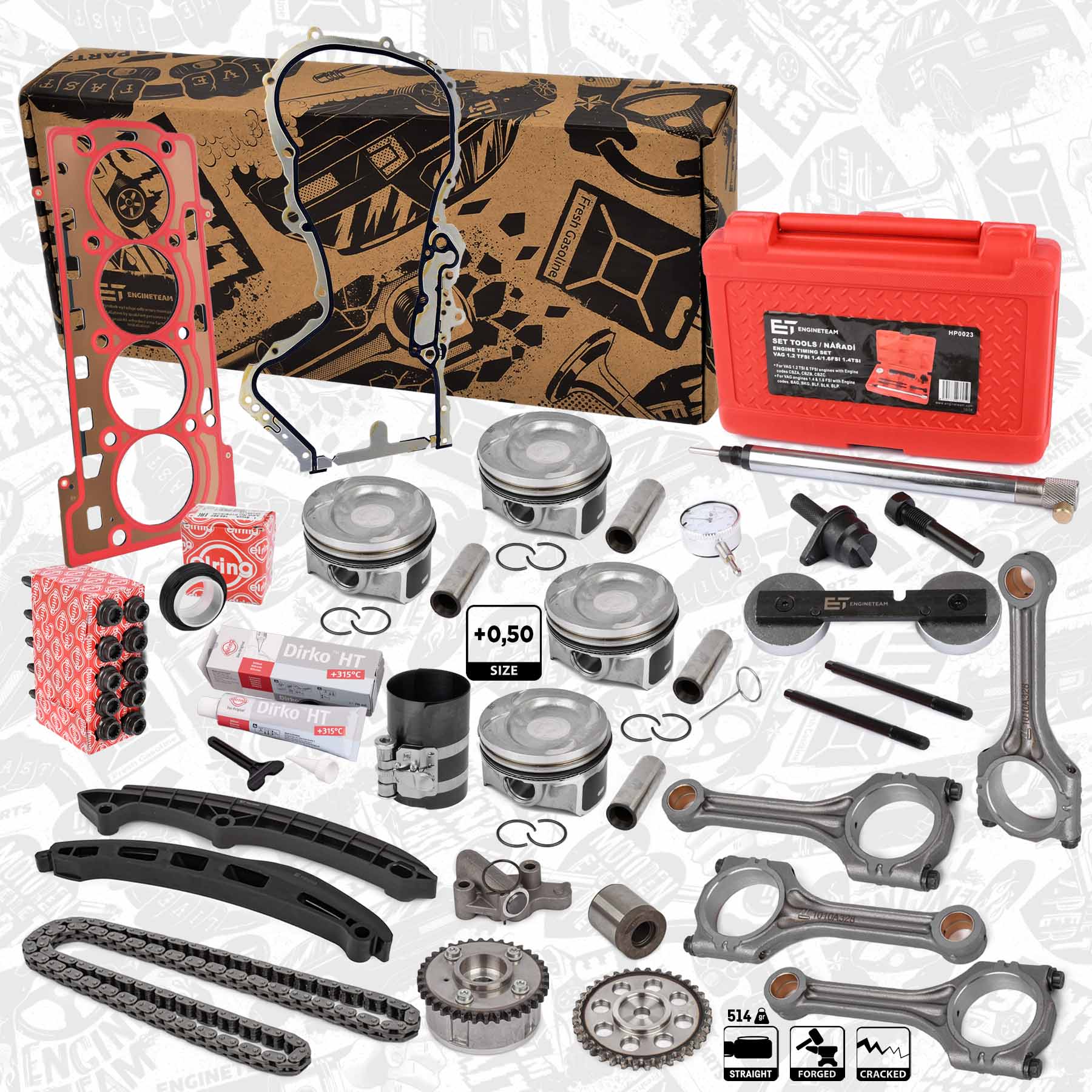 Piston Set (PM009850ETVR1)