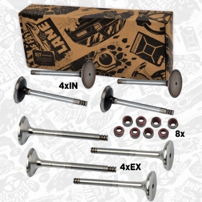 Valve Kit, intake/exhaust valve (VS0005)