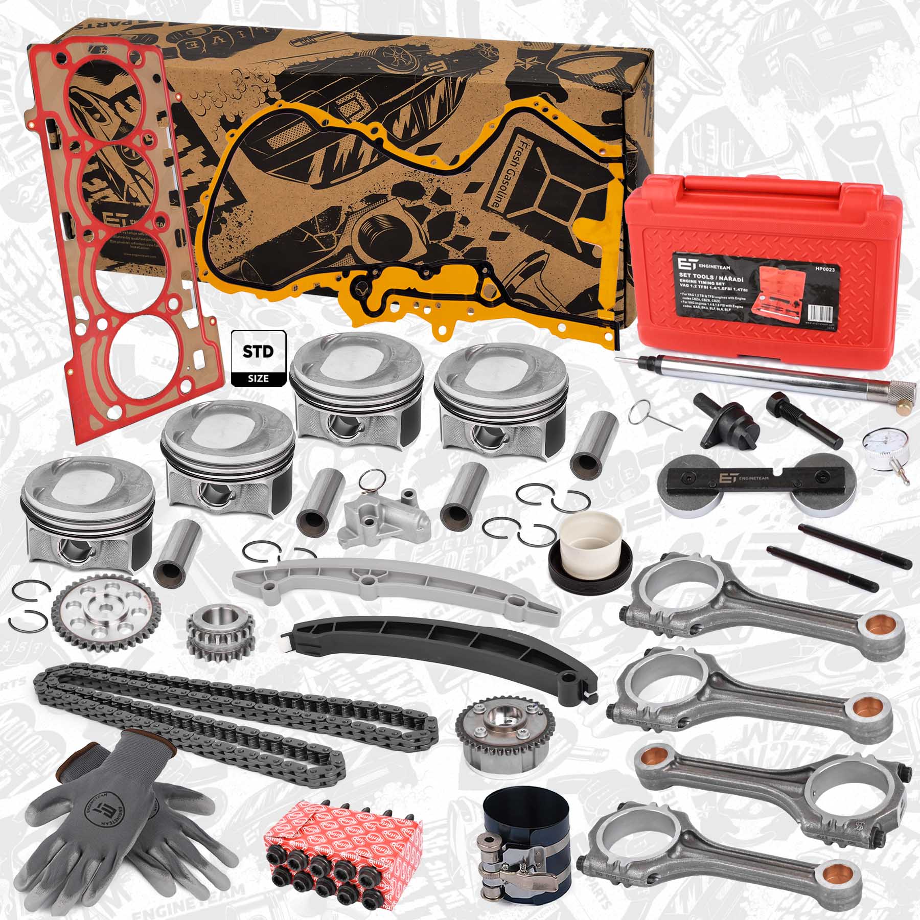 Piston Set (PM004800KSVR2)