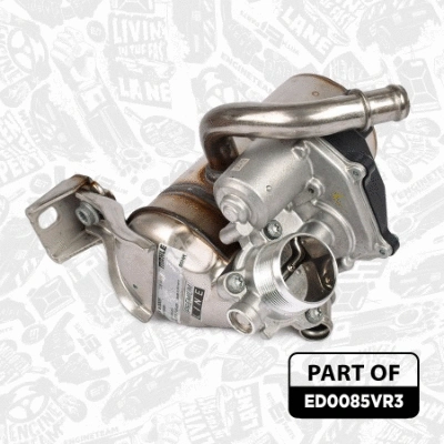 Cooler, exhaust gas recirculation