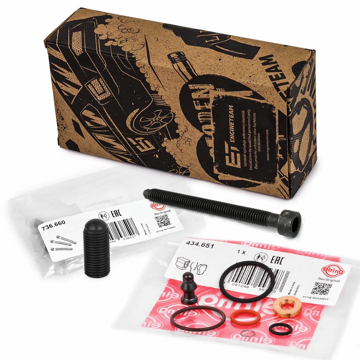 Seal Kit, injector nozzle (TM0004VR1)