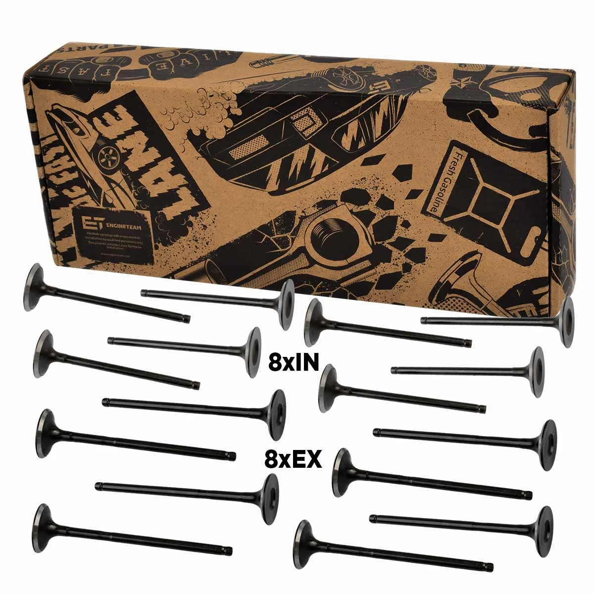 Valve Kit, intake/exhaust valve (VS0012VR2)