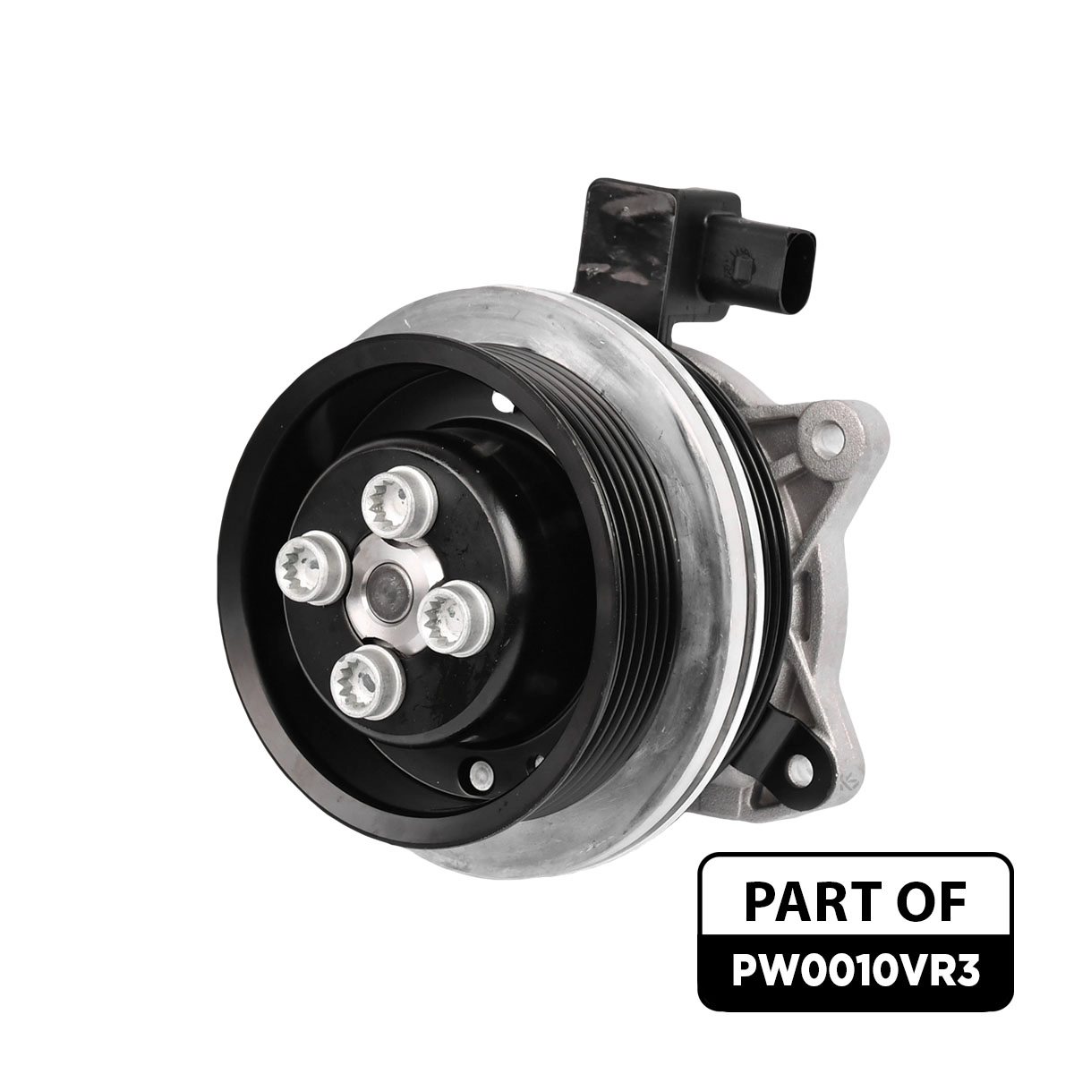 Water Pump + V-Ribbed Belt Kit