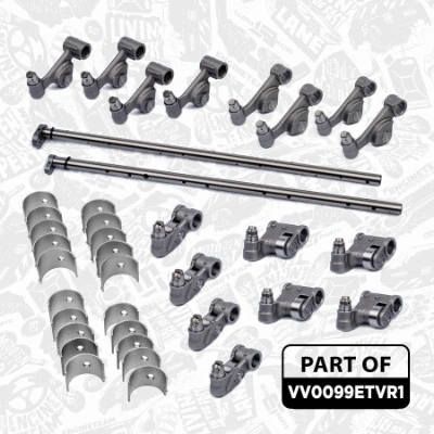 Rocker Arm Shaft, engine timing