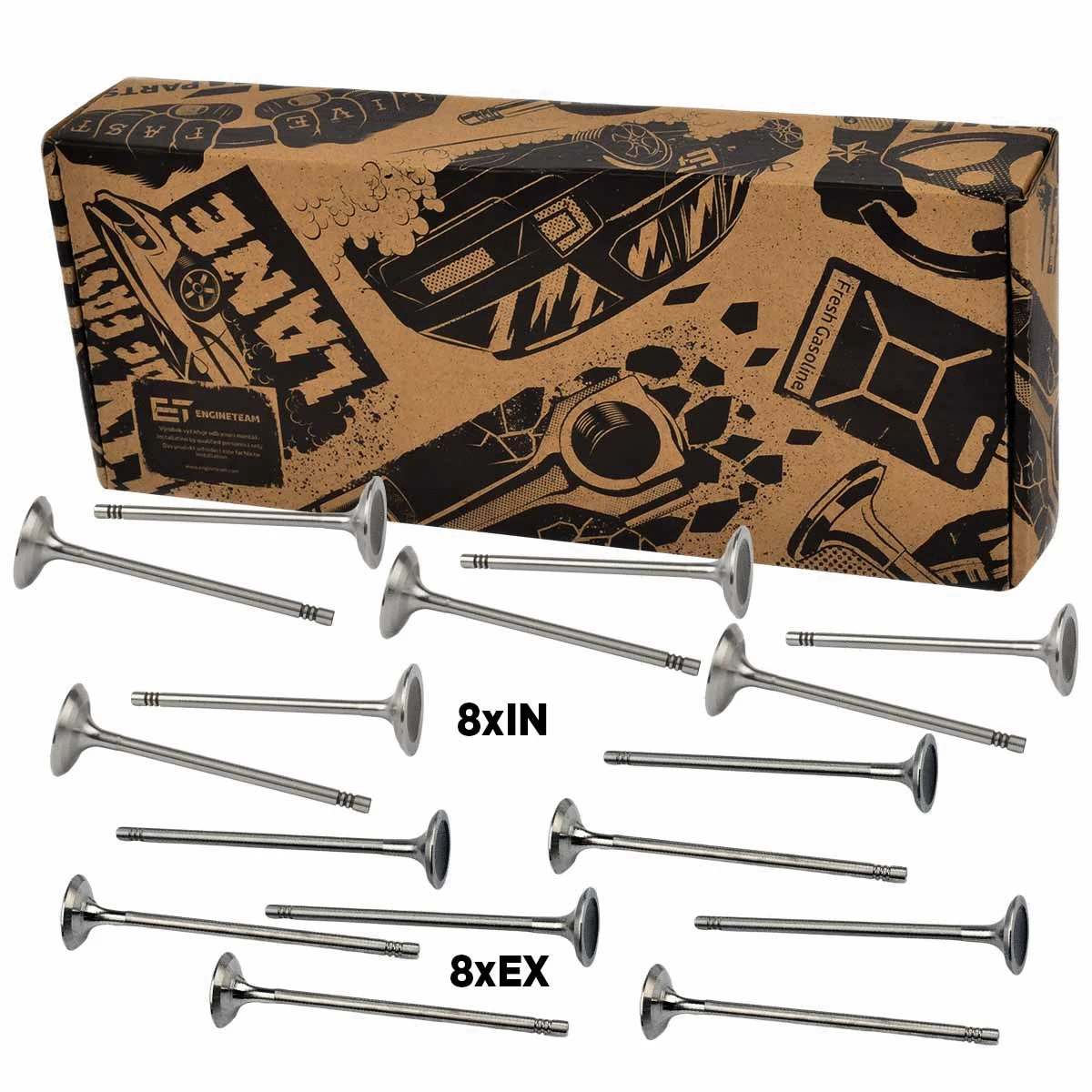 Valve Kit, intake/exhaust valve (VS0013VR2)