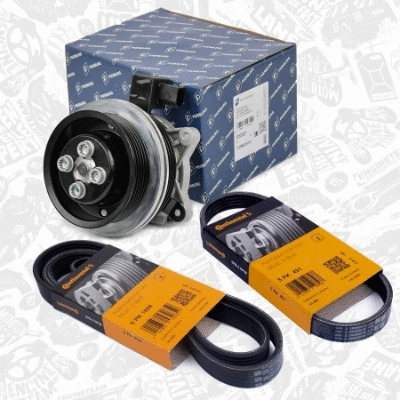 Water Pump + V-Ribbed Belt Kit (PW0010VR1)