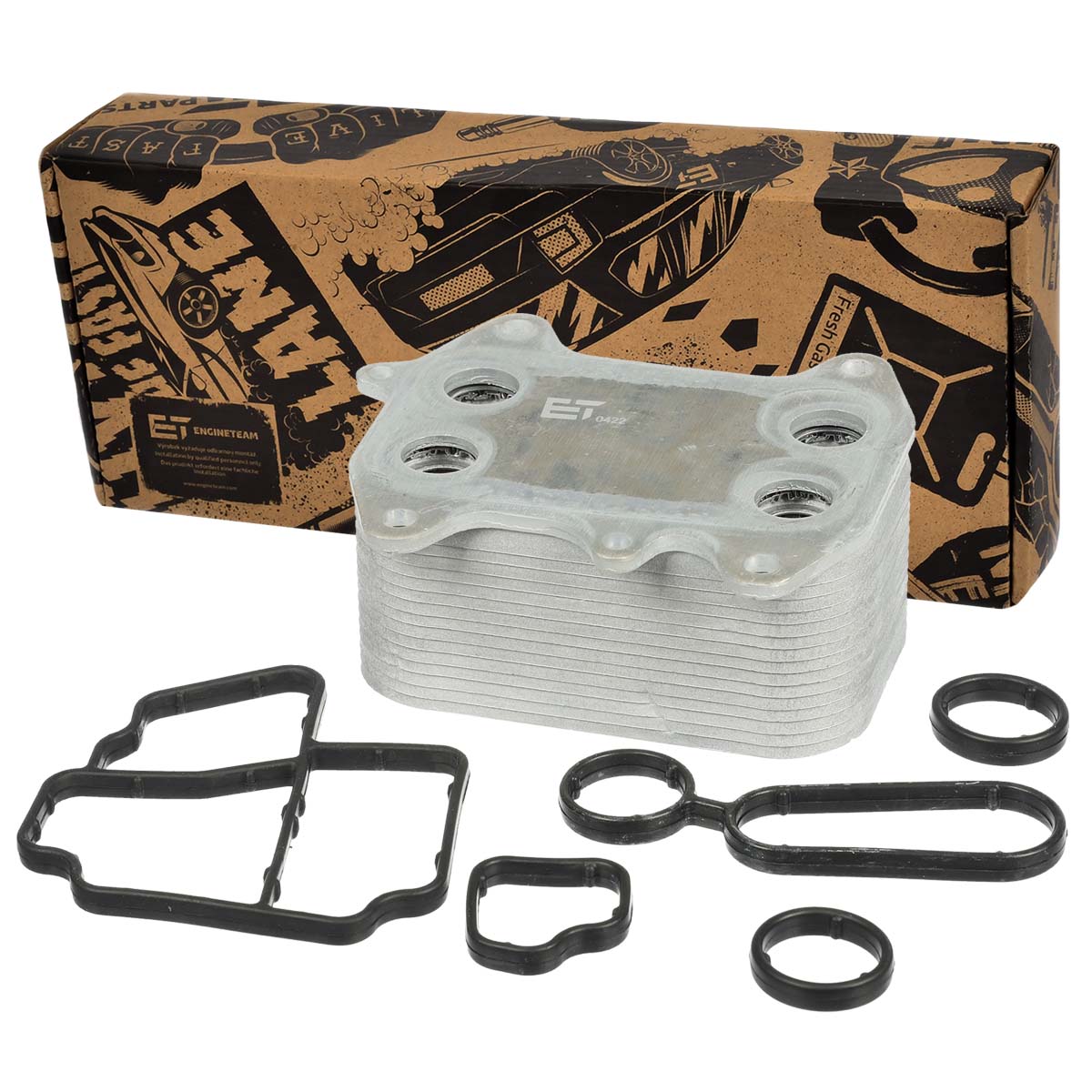 Oil Cooler, engine oil (HE0006)