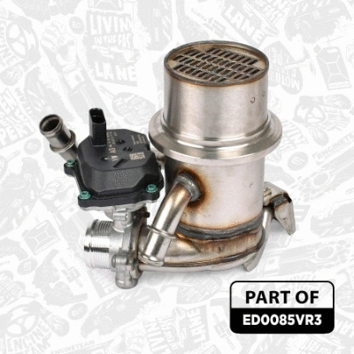 Cooler, exhaust gas recirculation