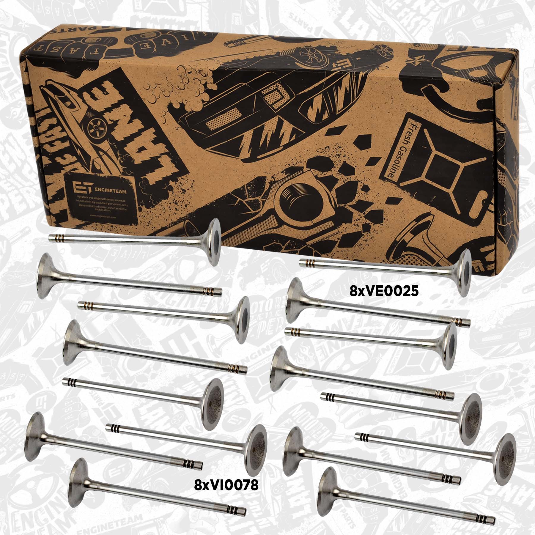 Valve Kit, intake/exhaust valve (VS0029)