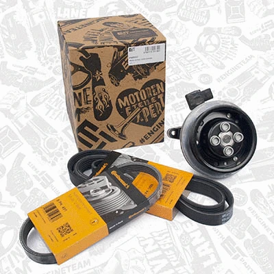 Water Pump + V-Ribbed Belt Kit