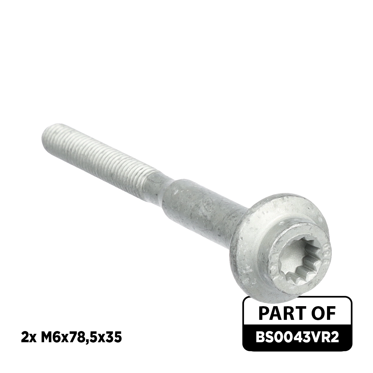 Screw, injection nozzle holder
