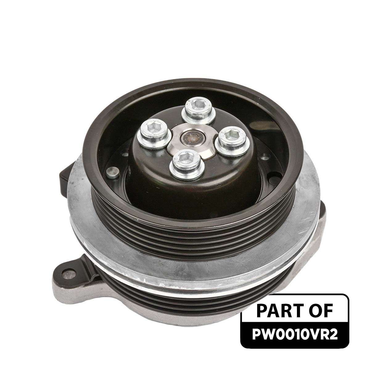 Water Pump + V-Ribbed Belt Kit