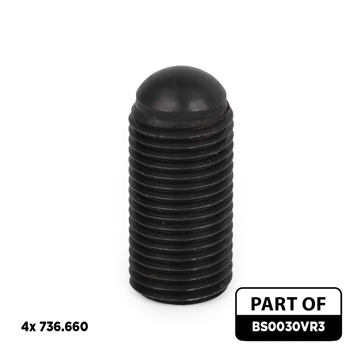 Adjustment Screw, injector pump (BS0030VR3)