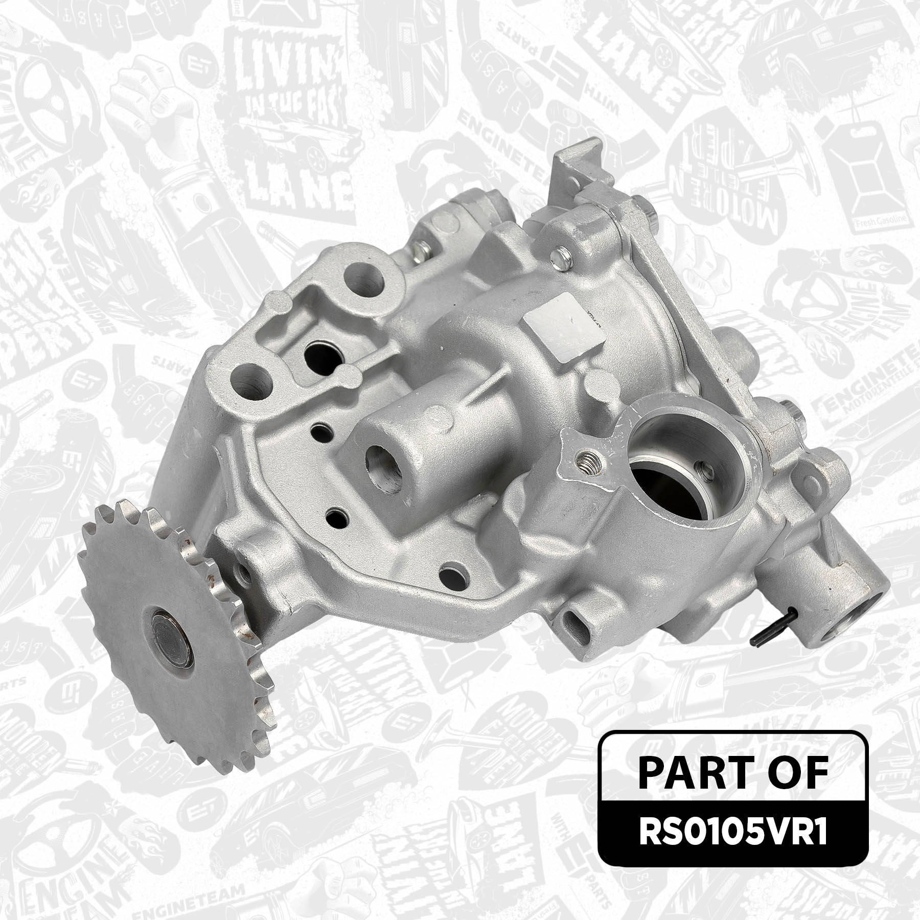 Chain Kit, oil pump drive