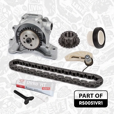 Chain Kit, oil pump drive