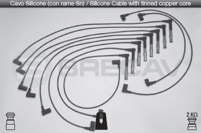 Ignition Cable Kit (08.517)