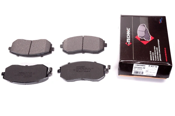 Brake Pad Set, disc brake (PRP0652-3M)