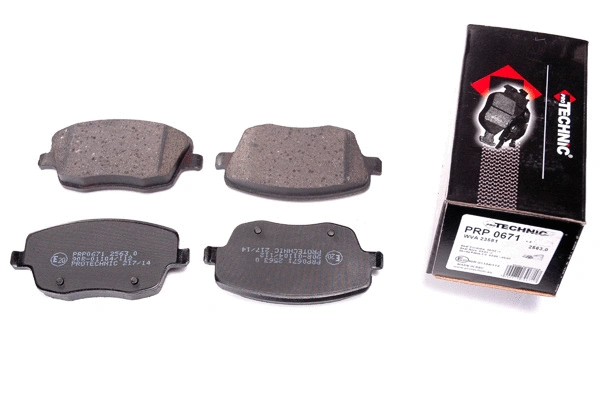 Brake Pad Set, disc brake (PRP0671)