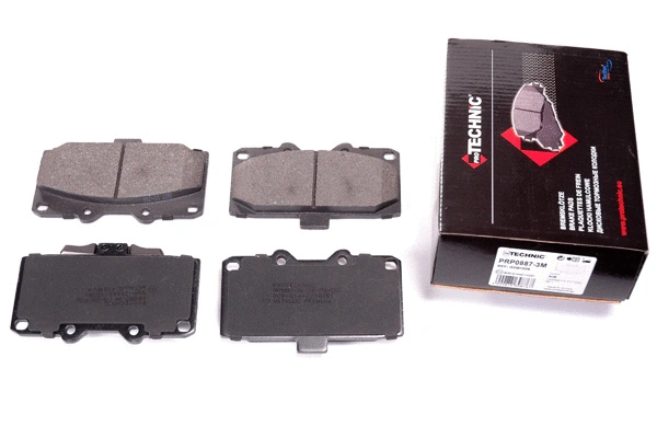 Brake Pad Set, disc brake (PRP0887-3M)