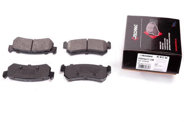 Brake Pad Set, disc brake (PRP0417-3M)