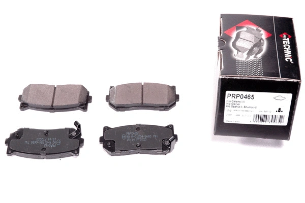 Brake Pad Set, disc brake (PRP0465)