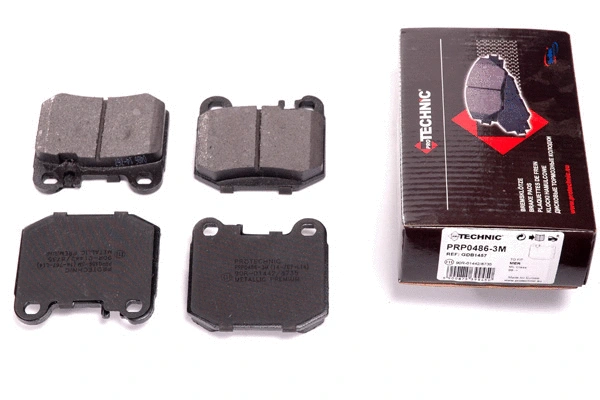 Brake Pad Set, disc brake (PRP0486-3M)