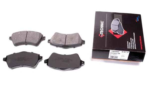 Brake Pad Set, disc brake (PRP0693-3M)