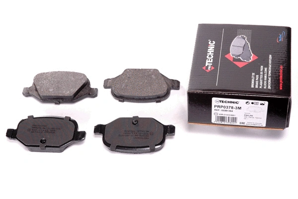 Brake Pad Set, disc brake (PRP0378-3M)
