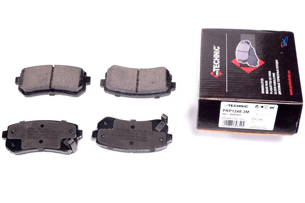 Brake Pad Set, disc brake (PRP1248-3M)