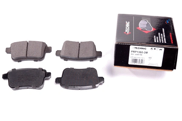 Brake Pad Set, disc brake (PRP1360-3M)