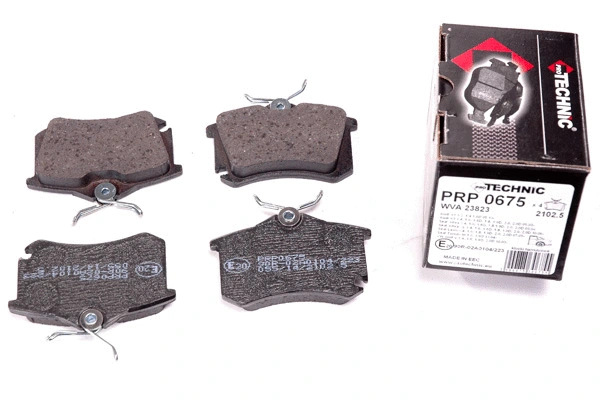 Brake Pad Set, disc brake (PRP0675)