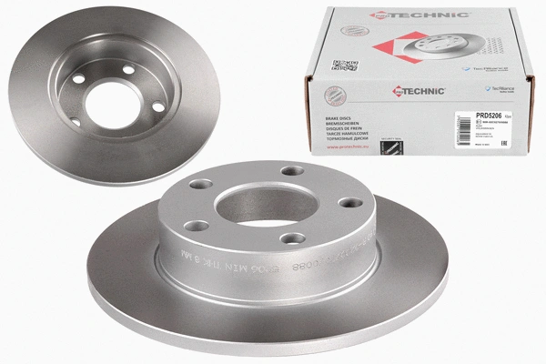 Brake Disc (PRD5206)