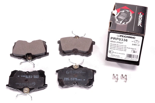 Brake Pad Set, disc brake (PRP0336)