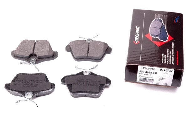 Brake Pad Set, disc brake (PRP0098-3M)