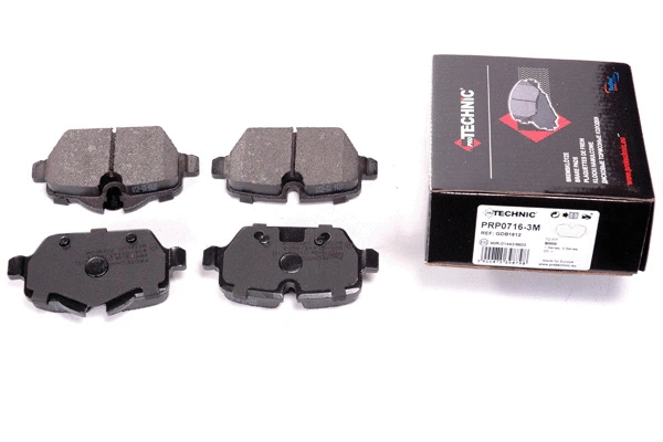 Brake Pad Set, disc brake (PRP0716-3M)