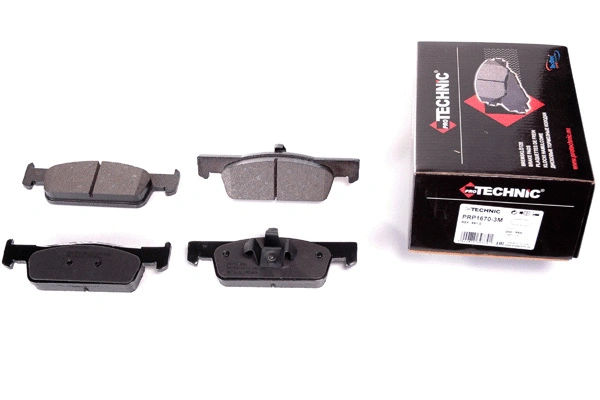 Brake Pad Set, disc brake (PRP1670-3M)