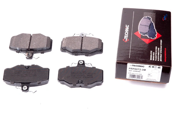 Brake Pad Set, disc brake (PRP0072-3M)