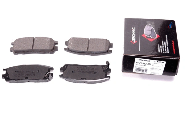 Brake Pad Set, disc brake (PRP0552-3M)